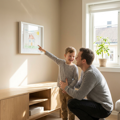 MemoryFrame - Keep you kids drawing forever
