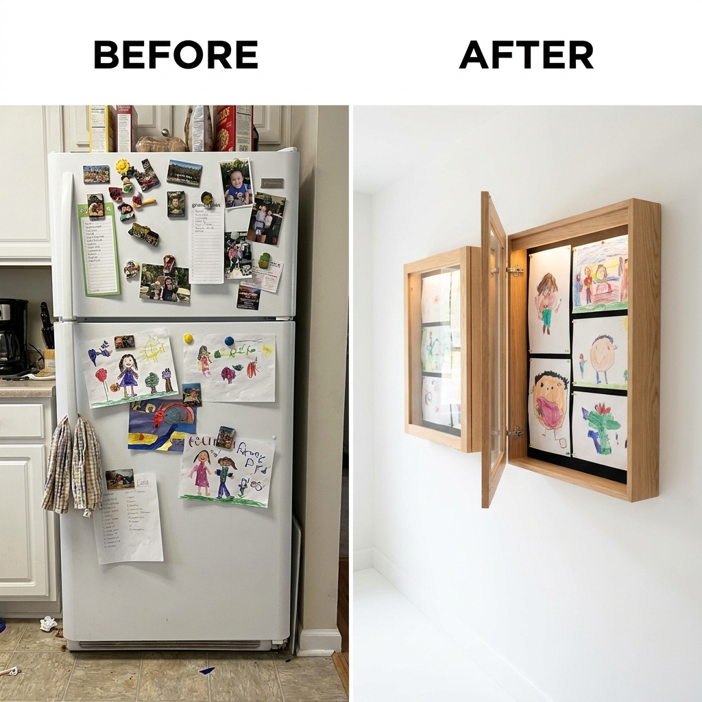MemoryFrame - Keep you kids drawing forever