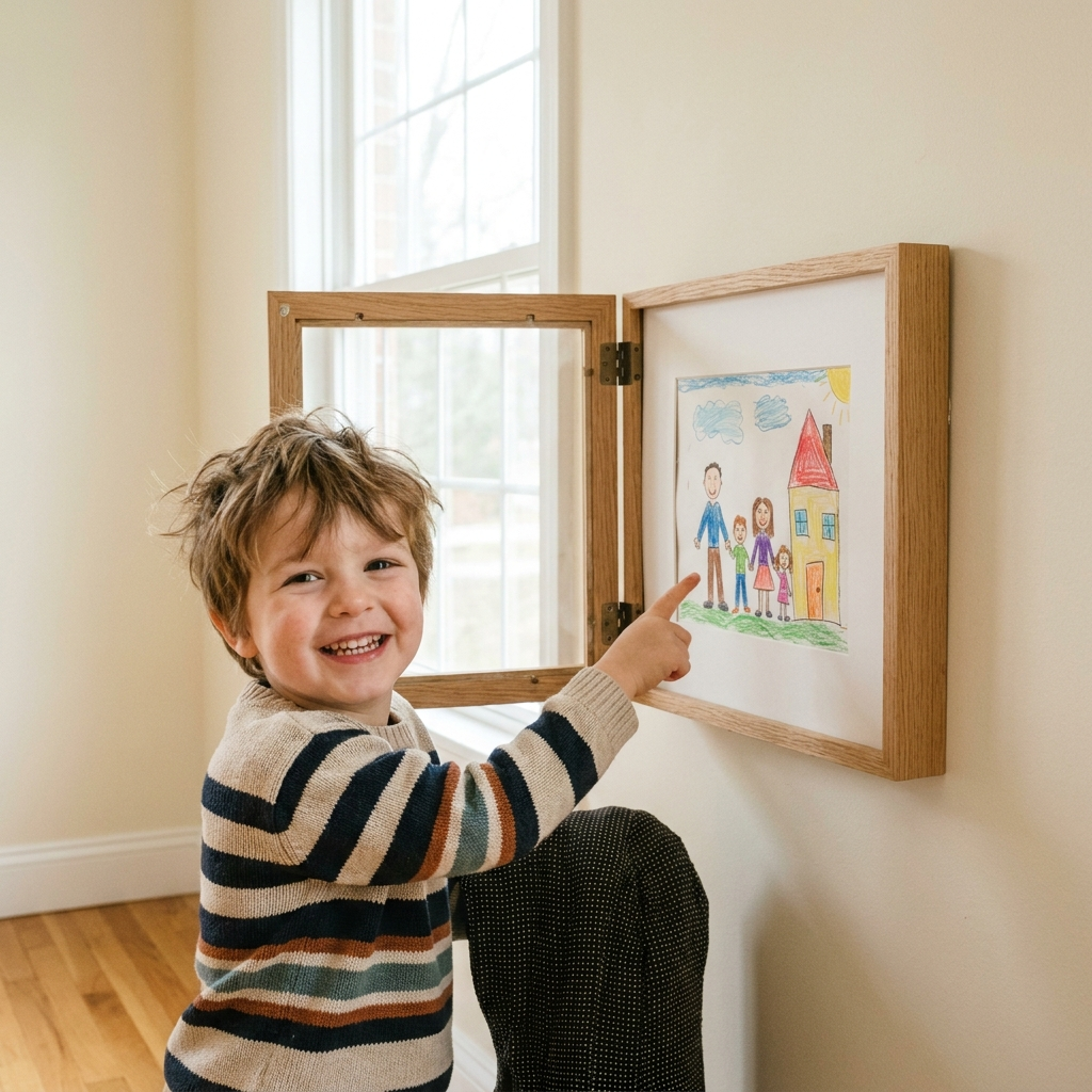 MemoryFrame - Keep you kids drawing forever