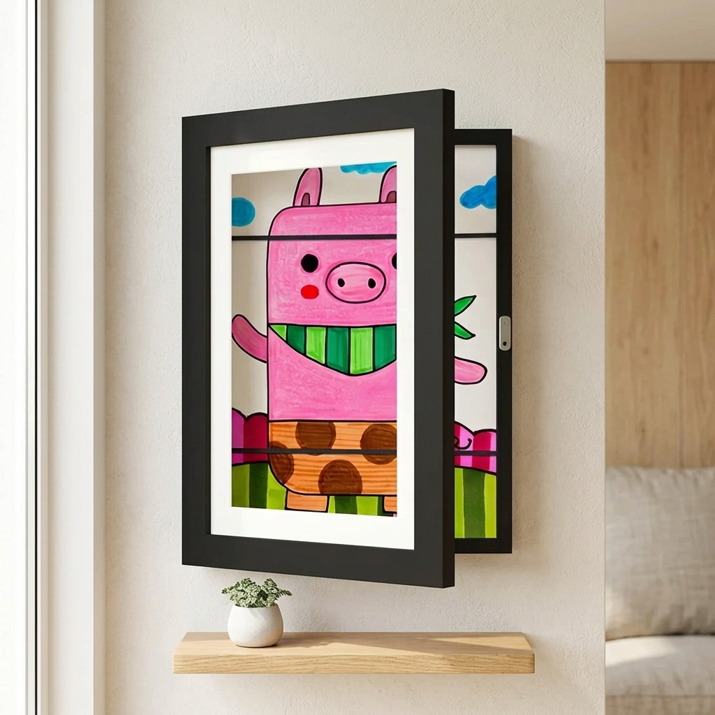 MemoryFrame - Keep you kids drawing forever